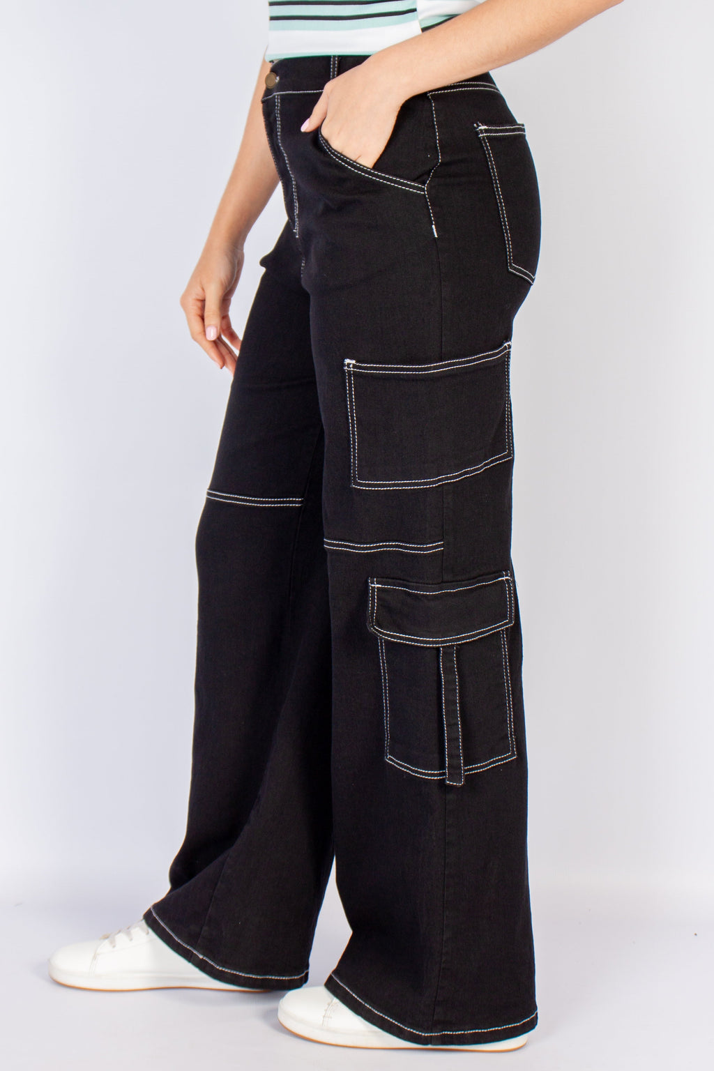 Cargo Wide Leg Jean